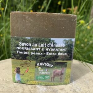 Savon au lait d’ânesse – Enrichi à l’huile d’argan BIO Argan