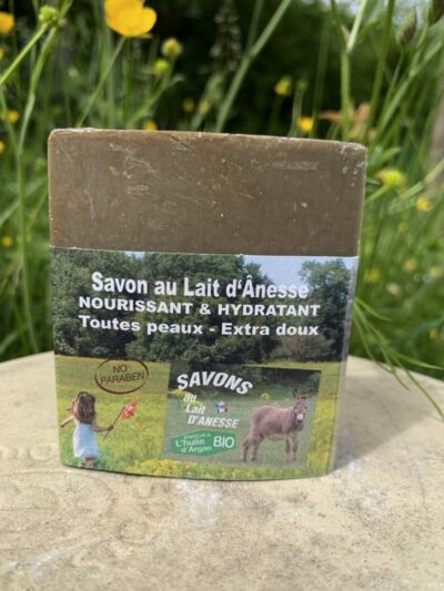 Savon au lait d’ânesse – Enrichi à l’huile d’argan BIO Argan