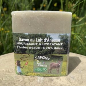Savon au lait d’ânesse – Enrichi à l’huile d’argan BIO Argile