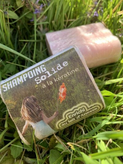 Shampoing solide cheveux coloré