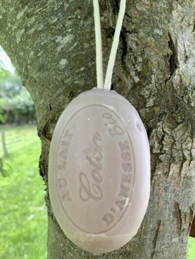 Savon douche à suspendre