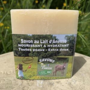 Savon au lait d’ânesse – Enrichi à l’huile d’argan BIO Karité