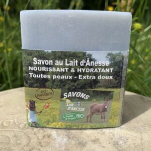 Savon au lait d’ânesse – Enrichi à l’huile d’argan BIO Marine