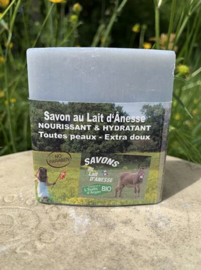 Savon au lait d’ânesse – Enrichi à l’huile d’argan BIO Marine