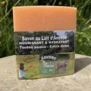 Savon au lait d’ânesse – Enrichi à l’huile d’argan BIO Melon