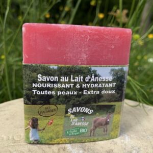 Savon au lait d’ânesse – Enrichi à l’huile d’argan BIO Passion
