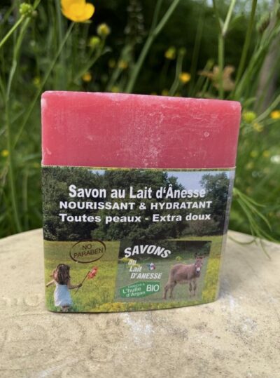 Savon au lait d’ânesse – Enrichi à l’huile d’argan BIO Passion